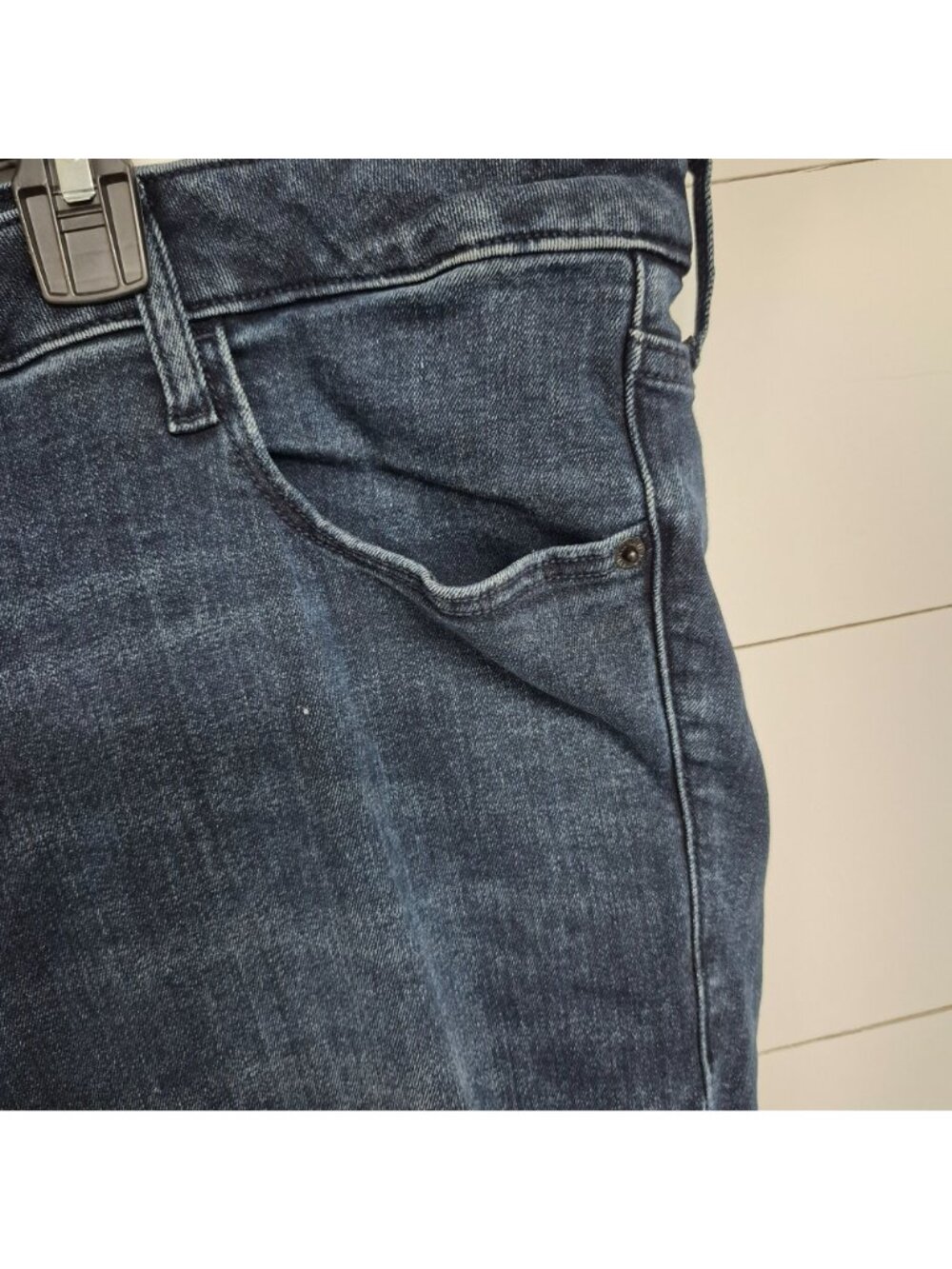 Old Navy Womens High-Rise Rockstar Super Skinny Jeans Dark Wash Size 24 - Picture 3 of 7